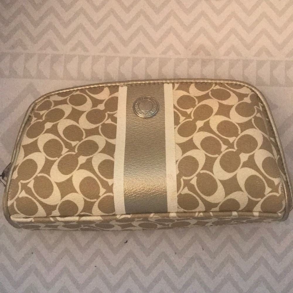 Coach cosmetic case
